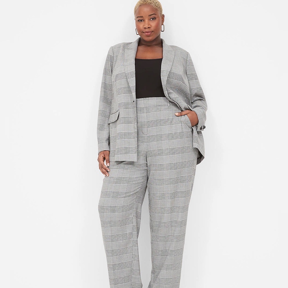 Lane Bryant size 14 houndstooth blazer
